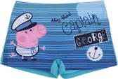 Blauwe zwembroek van Peppa George maat 116, Captain