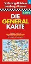 Generalkarte Deutschland Extra 01. Schleswig-Holstein, Hamburg, Bremen