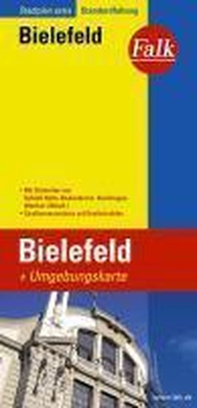 Falk Stadtplan Extra Standardfaltung Bielefeld 1 : 20 000 - cover
