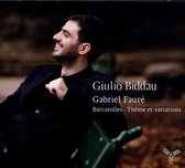 Giulio Biddau - Barcarolles, Theme & Variations (CD)