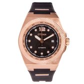Automatic Model A Rose Gold 45mm Black Silicon