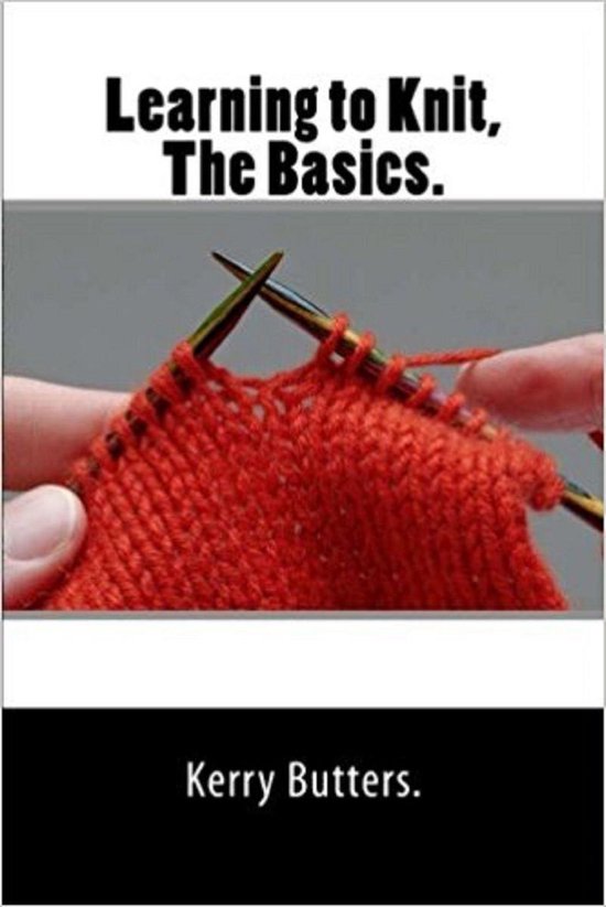 Educational Books. 17 - Learning to Knit. The Basics. - cover