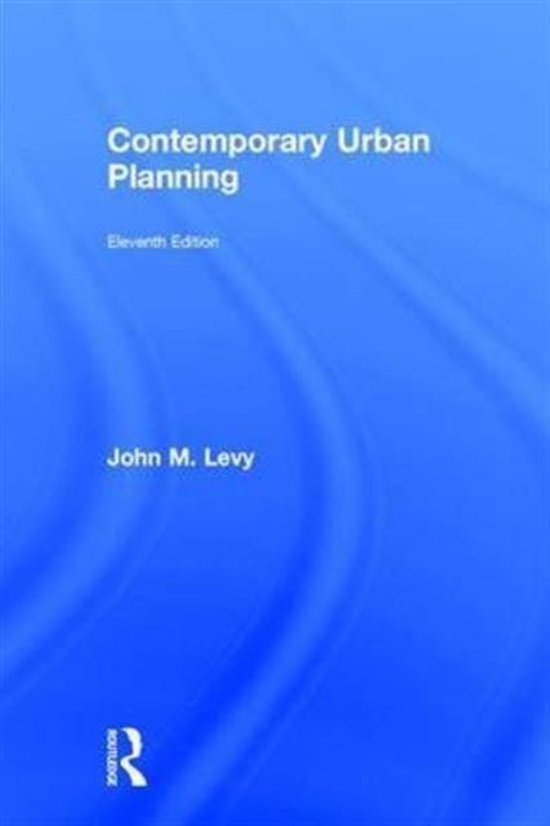 Contemporary Urban Planning, John M. Levy 9781138666375 Boeken