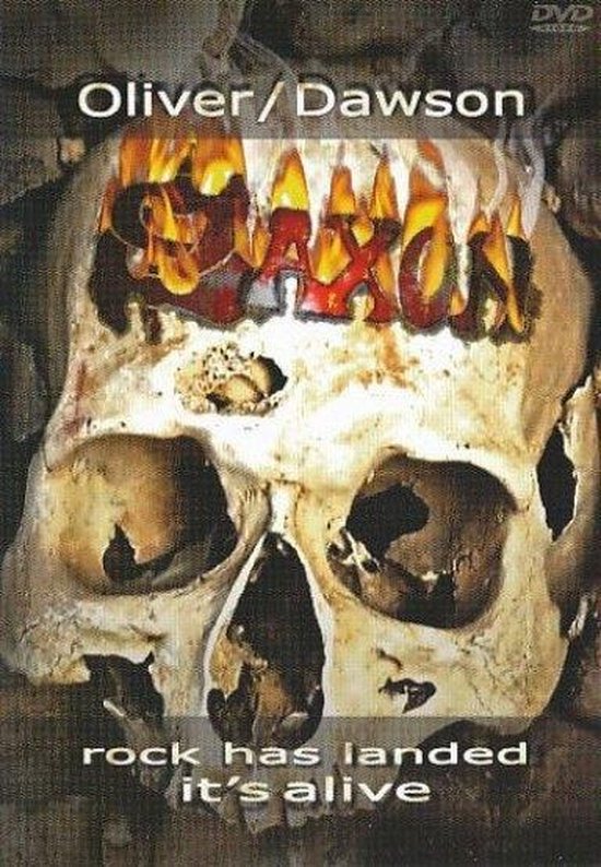 Cover van de film 'Saxon - Rock Has Landed'