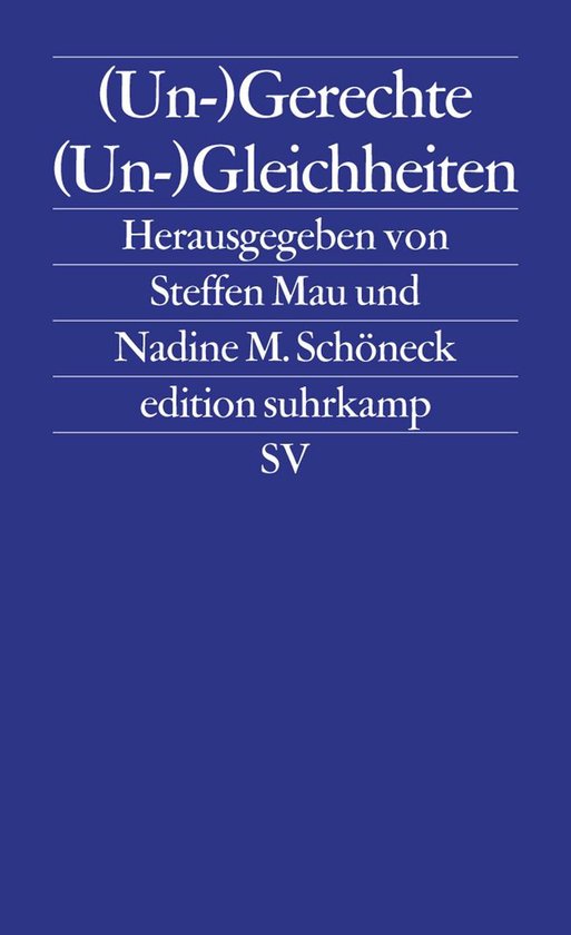 (Un-)gerechte (Un-)Gleichheiten - cover