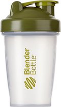 BlenderBottle Classic – Eiwitshaker / Bidon – 590ml - Transparant Moss Green