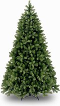 Bol.com National Tree Company Poly Cambridge Spruce Kunstkerstboom - 213 cm - Brandvertragend - Metalen voet aanbieding