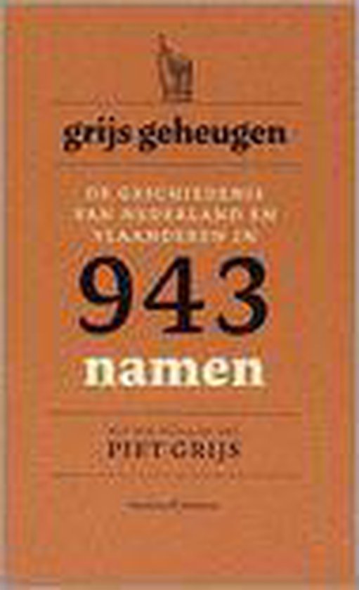 Cover van het boek 'Grijs geheugen, 943 namen' van Dieter Vandenbroucke