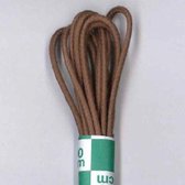 90cm lange medium bruine ronde schoenveters dun 2 - 3 mm dik - hippe veters voor klassieke schoenen
