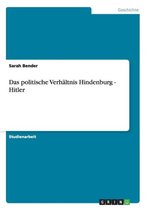 Das Politische Verhaltnis Hindenburg - Hitler