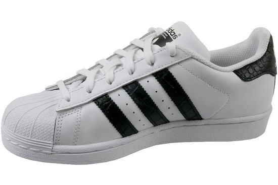 adidas Superstar J BZ0362, Vrouwen, Wit, Sneakers maat: 38 2/3 EU | bol.com