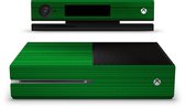 Xbox One Console Skin Brushed Groen Sticker