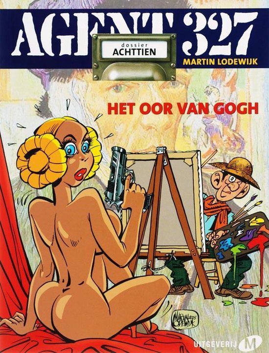 Cover van het boek 'Het oor van Gogh' van Martin Lodewijk