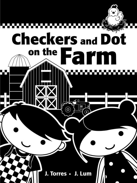 Checkers and Dot 3 - Checkers and Dot on the Farm - cover
