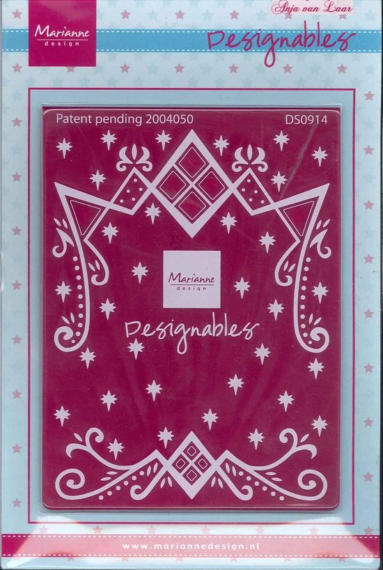 Marianne Design Embossing Folder Anja's ster