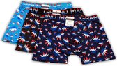 Grandman boxershort 3-PACK 5021 - L SIZE met Wiet print AMSTERDAM