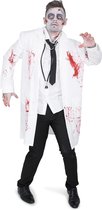 Karnival Costumes Zombie Dokter 3-delig Halloween Kostuum Heren Halloween Kostuum Volwassenen Carnavalskleding Heren Carnaval - Polyester - Maat XL - 3-Delig Jas/Stropdas/Stethoscoop