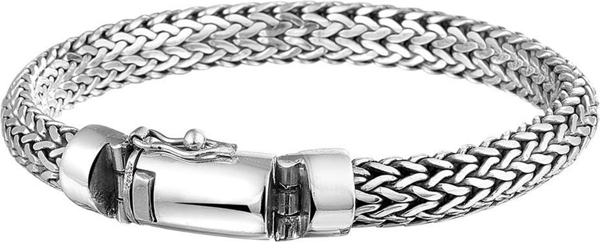 Vigor Armband Oxi Vossestaart 8 mm 21 cm - Zilver