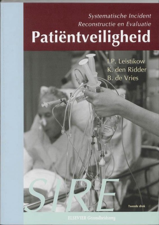Cover van het boek 'Patiëntveiligheid / druk 2'
