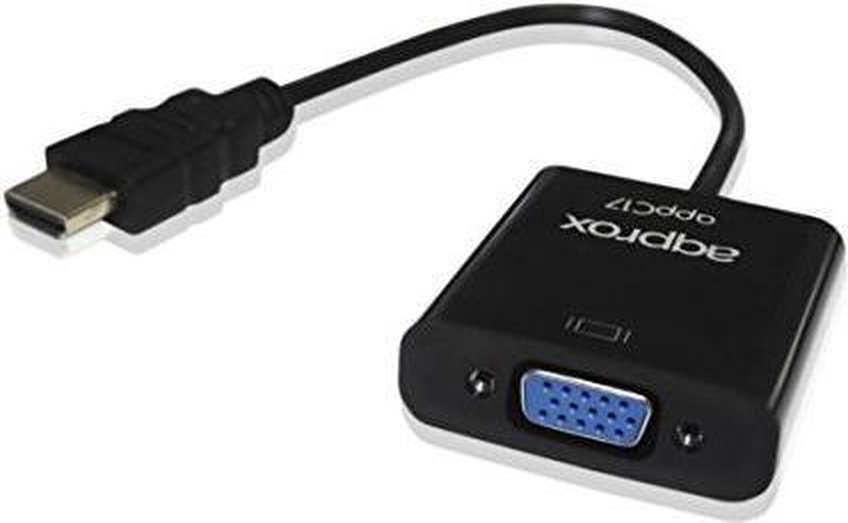 Adapter HDMI naar VGA met Audio approx! AISCCI0168 APPC17