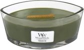 WoodWick Heartwick Flame Ellipse Geurkaars - Frasier Fir