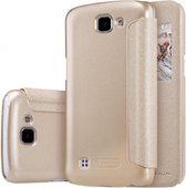 Nillkin Sparkle slim booktype hoes LG K4 - Goud