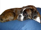Dog's Companion - Hondenkussen / Hondenbed Jeans - XL - 140x95cm
