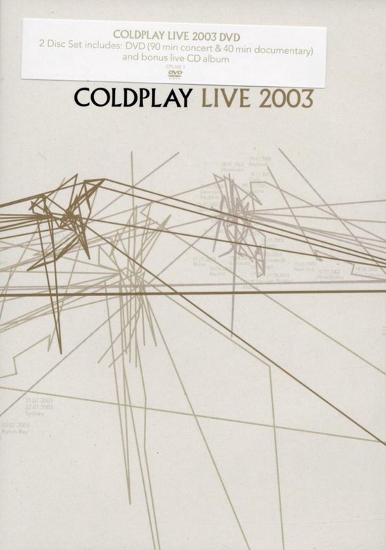 Cover van de film 'Coldplay - Live 2003'