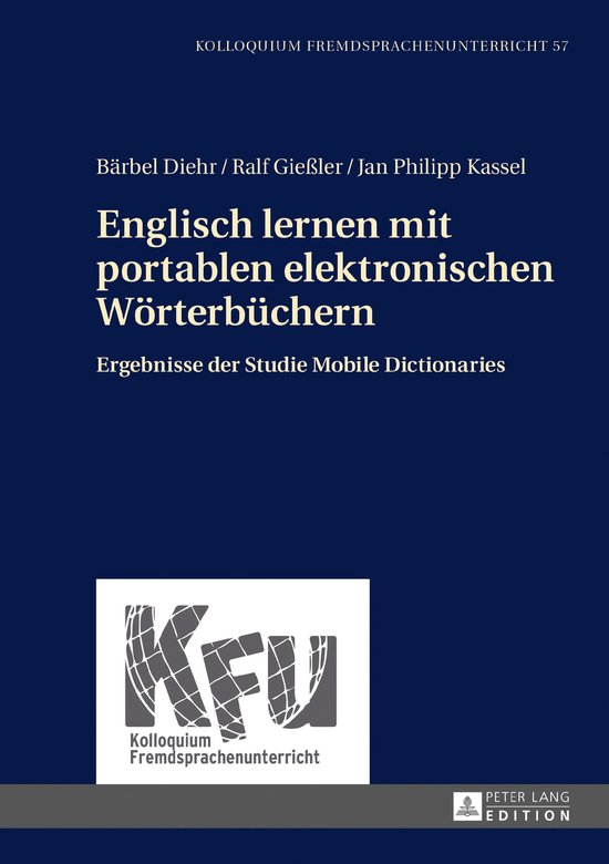 Englisch Lernen Mit Portablen Elektronischen Woerterbuechern ... - cover