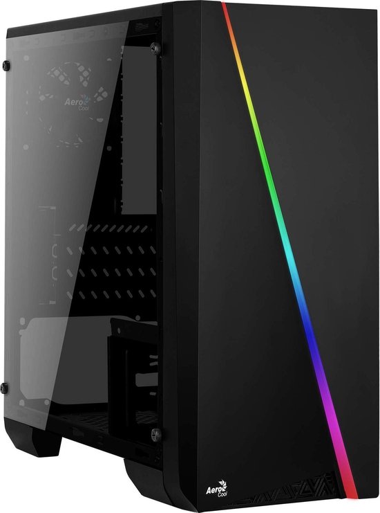ATX Semi-tower Box Aerocool CYLONMINI LED RGB Black