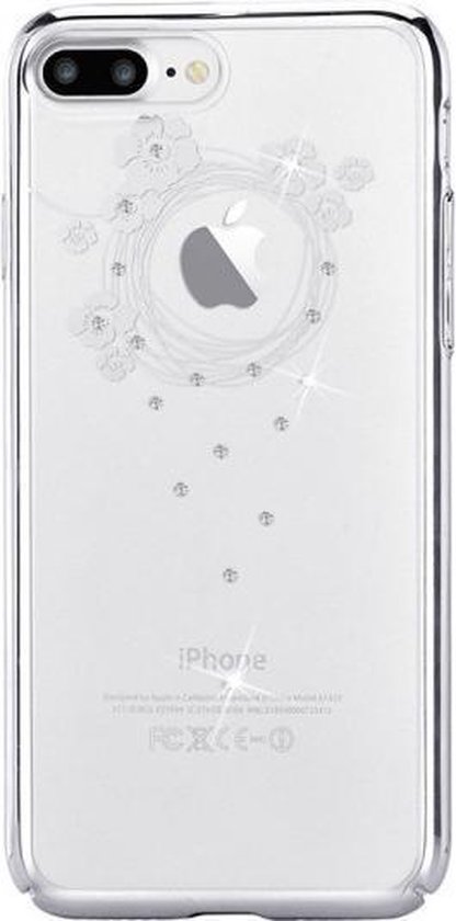 Crystal Garland PC Hoesje Cover voor Apple iPhone 7 Plus / 8 Plus - Zilver - Devia
