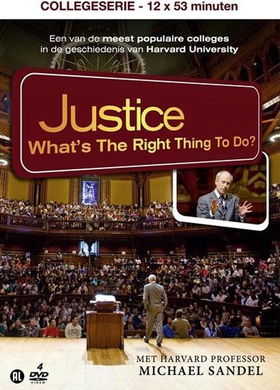 Cover van de film 'Justice, What's The Right Thing To Do'