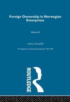 Foreign Ownership in Norwegian Enterprises