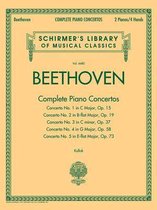 Beethoven - Complete Piano Concertos: Schirmer Library of Classics Volume 4480 Two Pianos, Four Hands