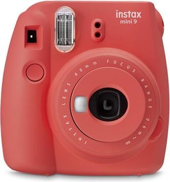 dun Gevoel Schiereiland Fujifilm Instax Mini 9 - Poppy Red | bol.com