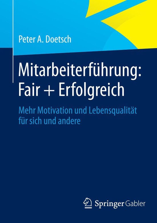 Mitarbeiterführung: Fair + Erfolgreich - cover