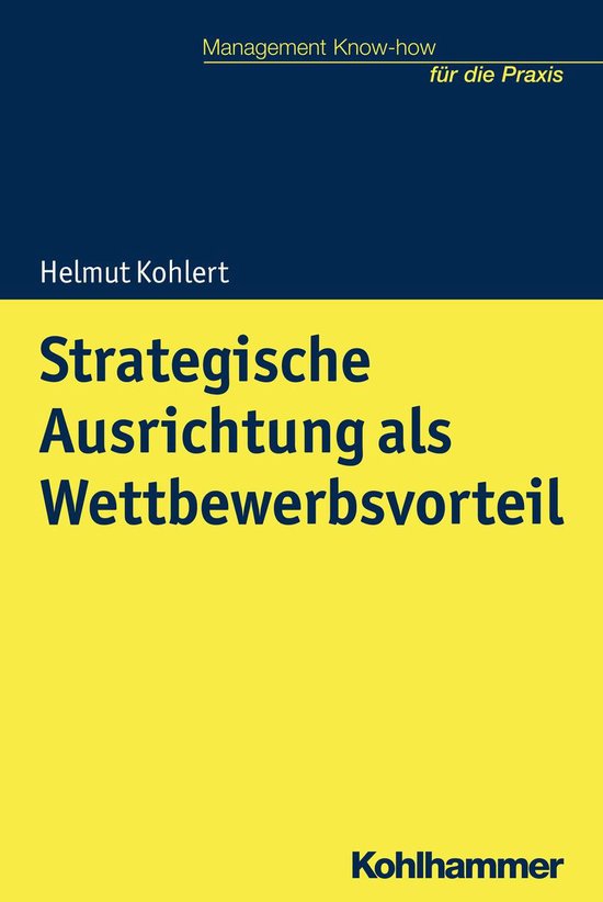 Strategische Ausrichtung als Wettbewerbsvorteil - cover