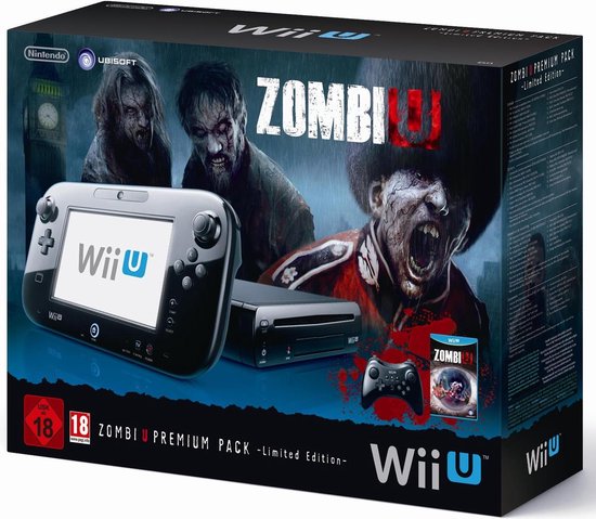 Nintendo Wii U 32GB Premium Bundel + Zombi-U + Premium Controler Zwart | bol