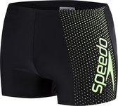 Speedo E10 Gala Logo Aquashorts Heren Zwembroek - Zwart-Geel - Maat 7