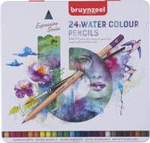 Bruynzeel Expression blik 24 aquarelpotloden met penseel