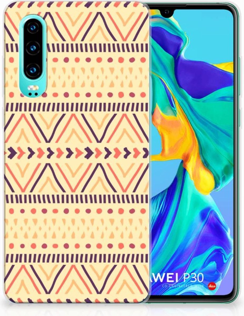 Huawei P30 TPU bumper Aztec Yellow