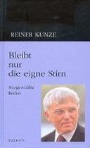 Bleibt nur die eigne Stirn