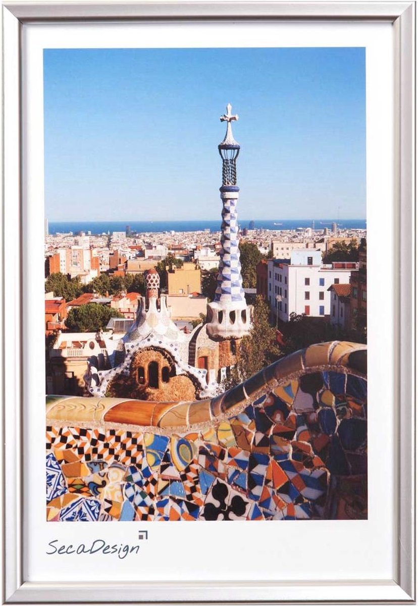 SecaDesign Iris Fotolijst - Fotomaat A4 21x29.7 cm - Zilver