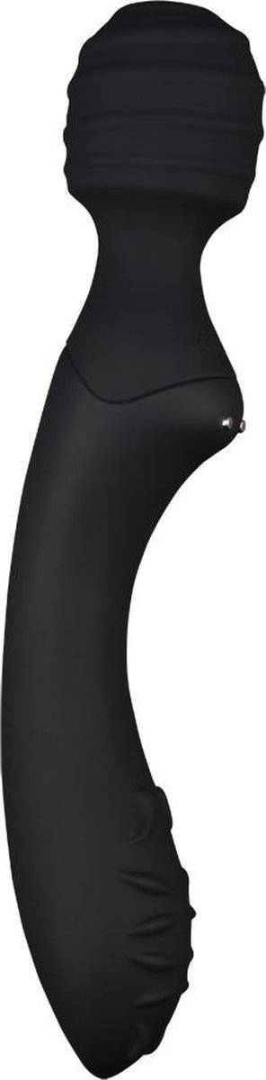 Goedkoopste Didi - Dual-Ended Ultimate Wand Vibrator - Aan Twee Kanten te Gebruiken - Zwart