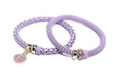 SILIS ARMBANDEN | ORCHID BLOOM LOVE Ø5.5MM | THE SNAKE STRASS