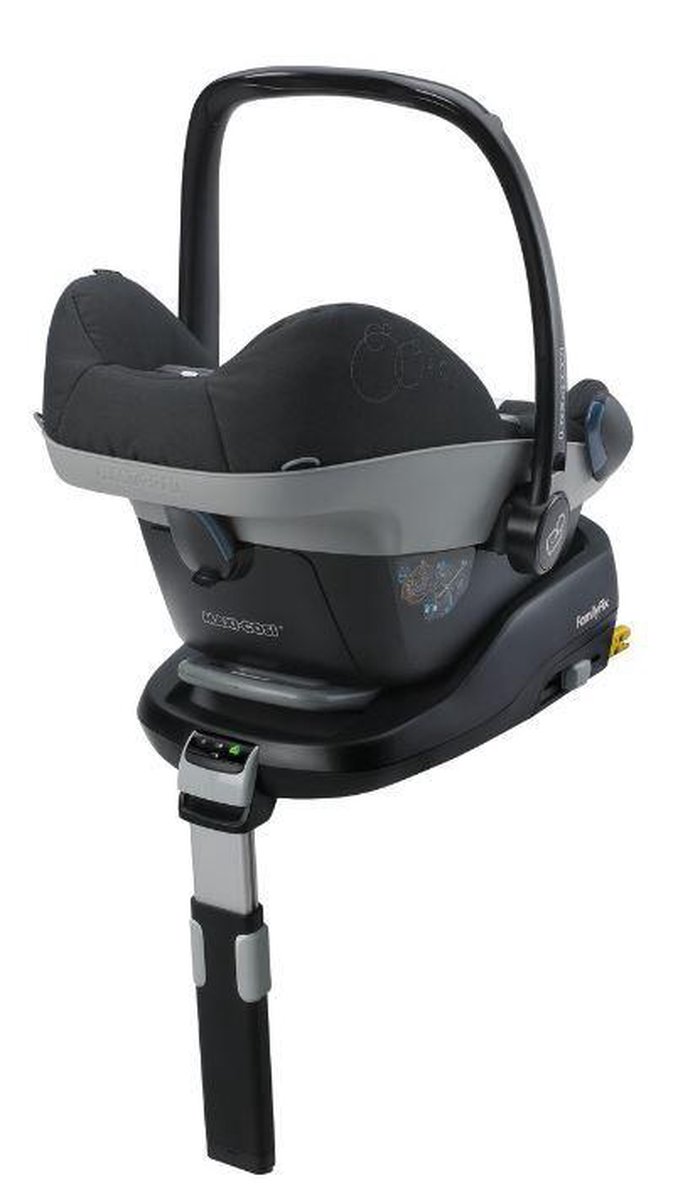 SUPER DEAL! MAXI-COSI PEBBLE BLACK DIAMOND + MAXI-COSI FAMILYFIX | bol.com
