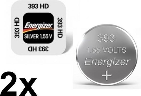 Energizer 309/393 1.55V knoopcel batterij - 2 Stuks | bol.com