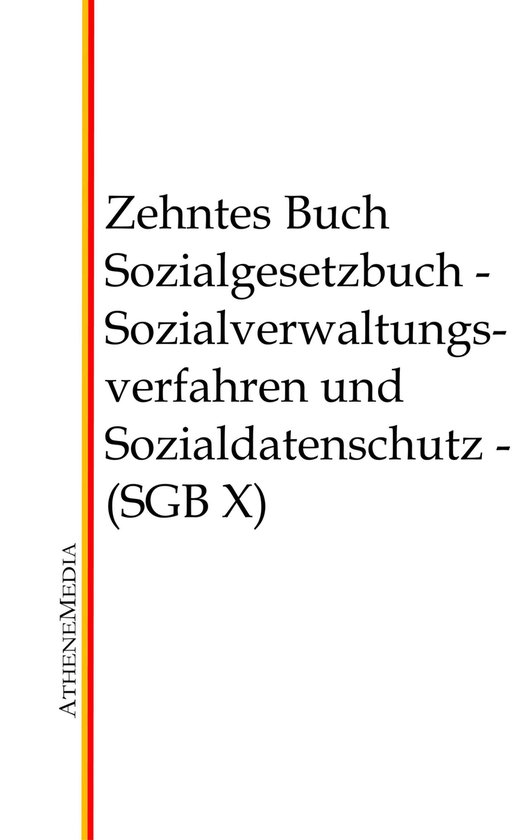 Sozialgesetzbuch - Zehntes Buch - cover