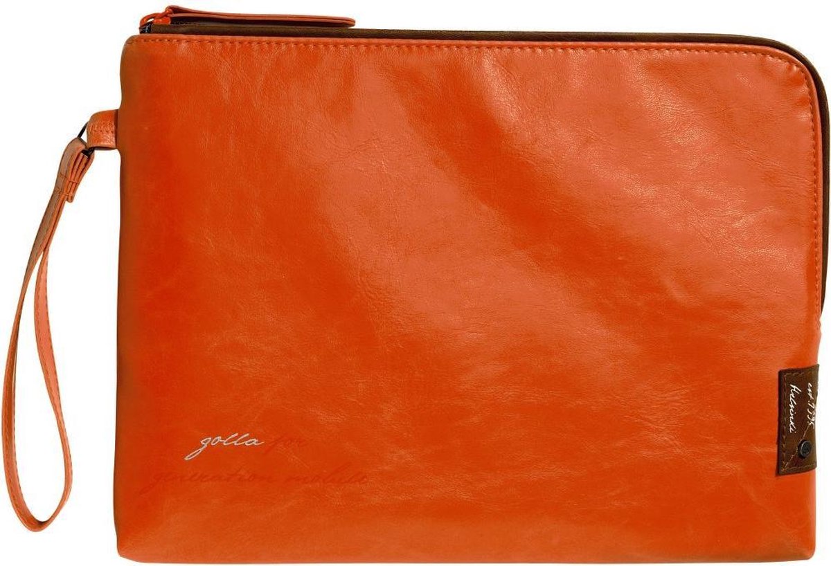 Golla - Oranje iPad 2 / 3 / 4 sleeve tablethoes Leoma