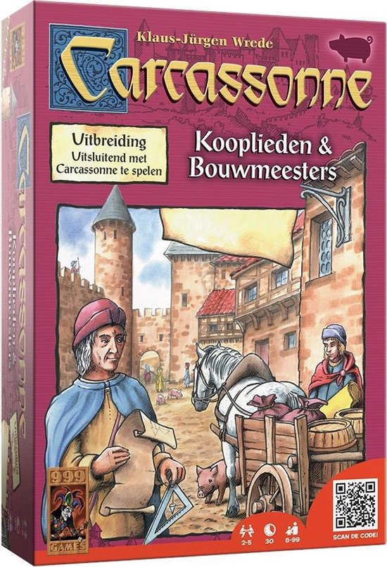 Carcassonne: Kooplieden & Bouwmeesters origineel Bordspel | Games | bol.com